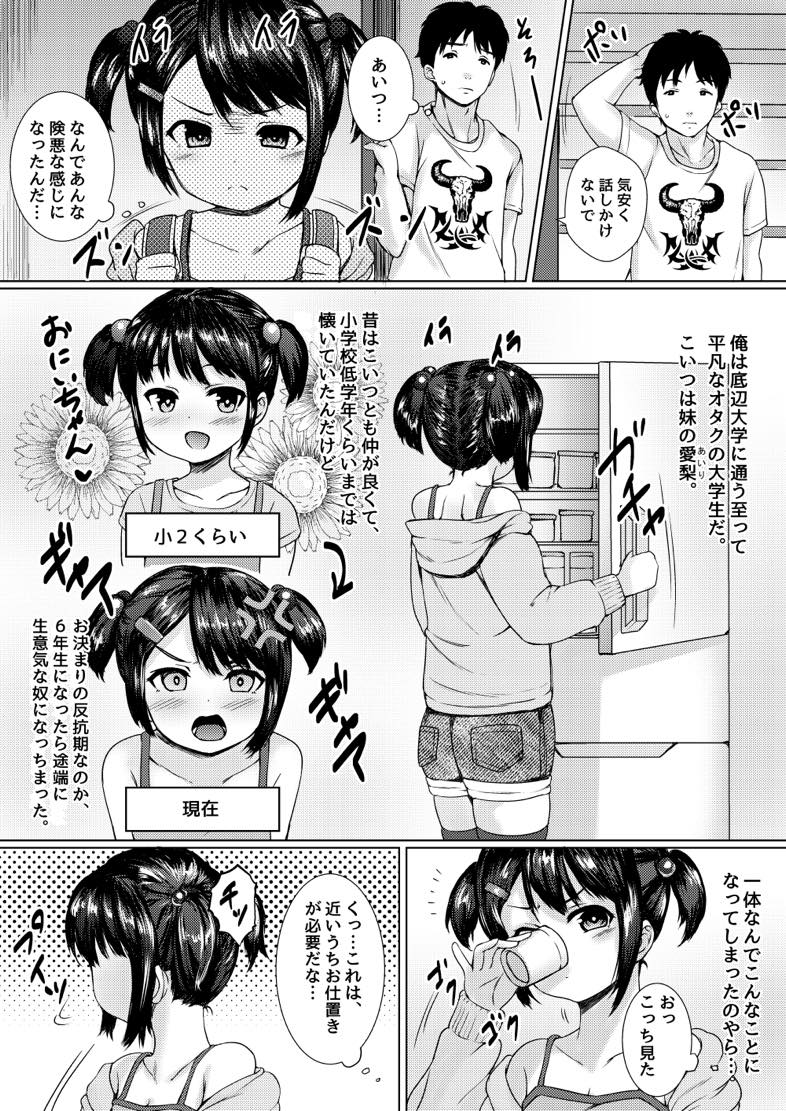 無料エロ漫画 【JSレイプエロ漫画】妹が生意気なメスガキだったので弱みを握ってレイプしてやったわwww【妹が生意気なメスガキ配信者だったので脅してハメ撮り配信させたった／ねこ缶】 FANZA