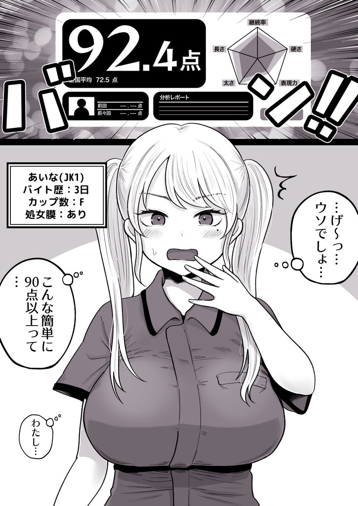 無料エロ漫画 【JKエロ漫画】カラオケで高得点取ったらJKとチョメチョメできちゃう企画が大当たりｗｗｗ【カラオケチャレンジ／鼠の母】 FANZA