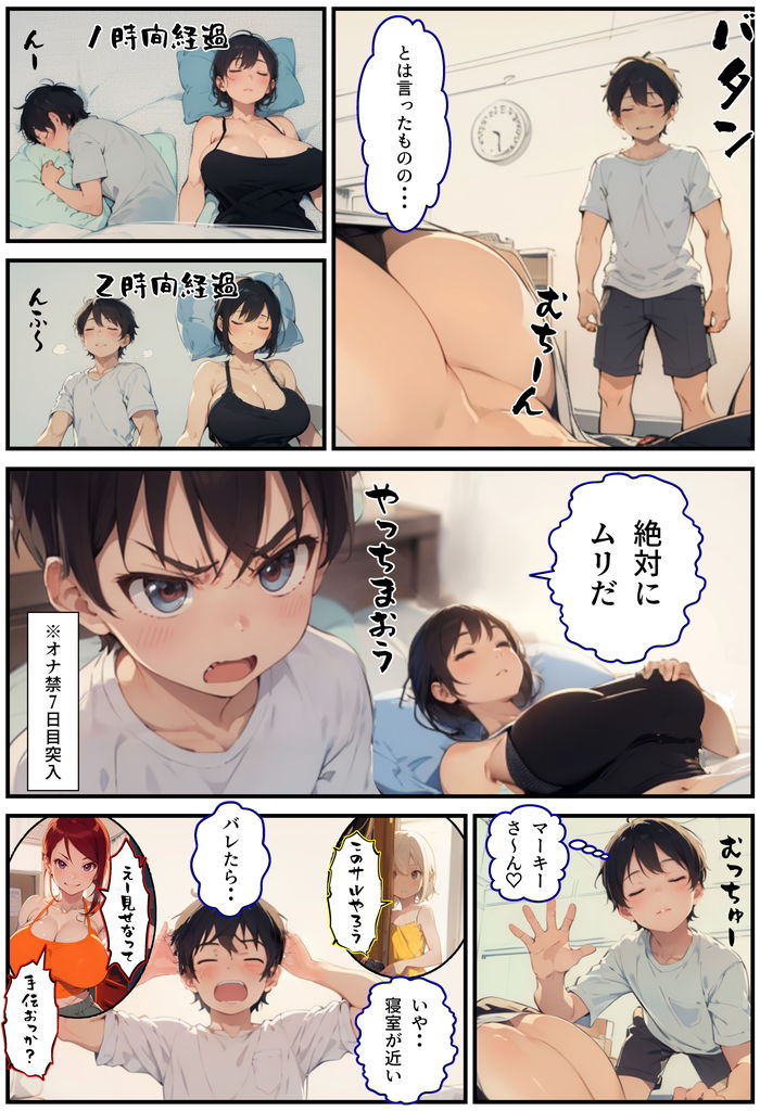 無料エロ漫画 【NTRエロ漫画】彼女のママと浮気！彼女のママ友達とその息子(男の娘)と乱交！？俺の性活…どうなっちゃうんだｗｗｗ【彼女のママと、その友人と／行け！軟中柔道部】 FANZA