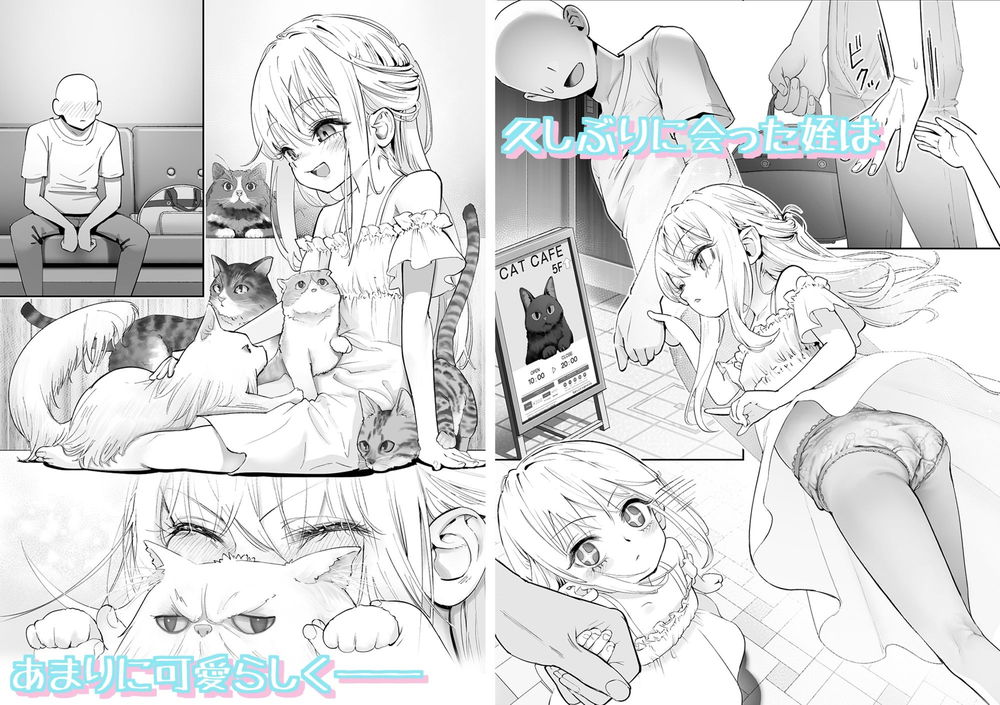 無料エロ漫画 【ロリ睡眠姦エロ漫画】美少女になった姪っ子がお泊まりにやってきて…勢い余って睡眠姦！？【天使が家に泊まりに来た／やわらか精肉店】 FANZA
