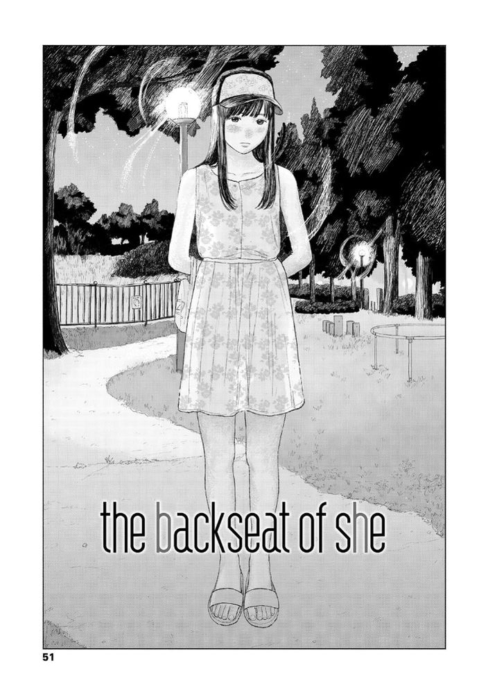 無料エロ漫画 【いちゃラブエロ漫画】公園で偶然あった先輩とはじめてのSEX…彼が早漏でイけなくてオナニーしてたらまた…【the backseat of she／大横山飴】 FANZA