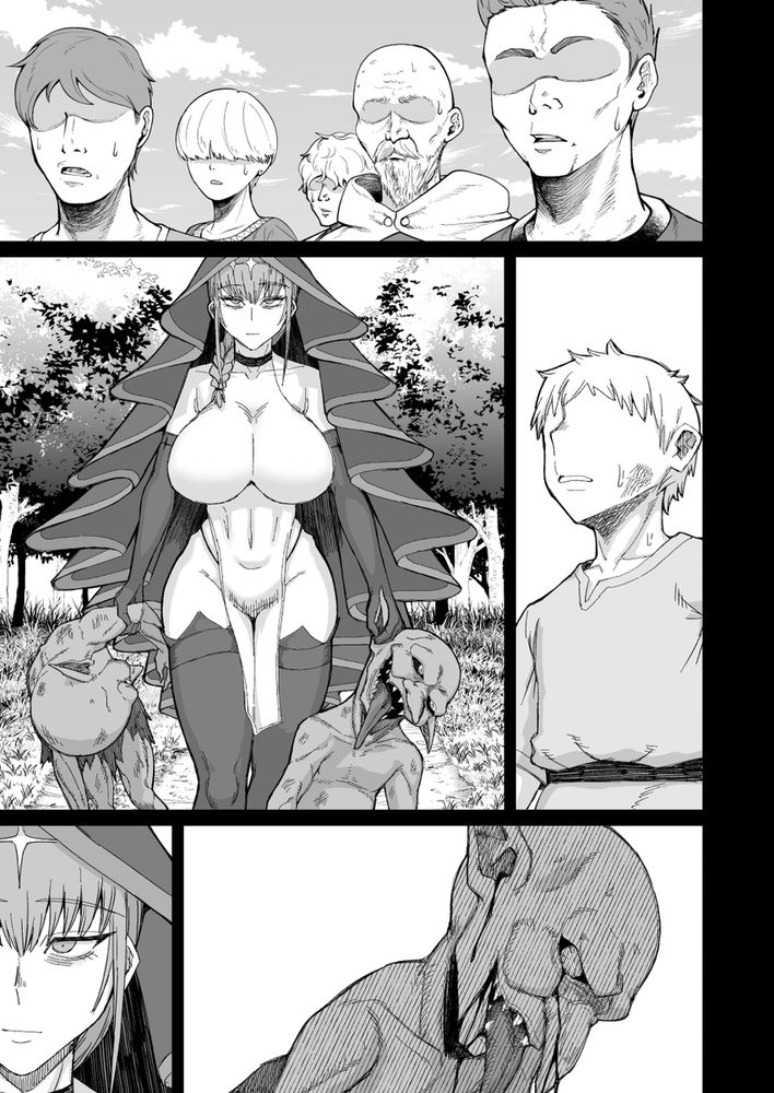 無料エロ漫画 【ショタエロ漫画】罰ゲームで魔女に告白したショタは夜ごと魔女との交尾に溺れる【魔女の肉／キレイナブタ】 FANZA