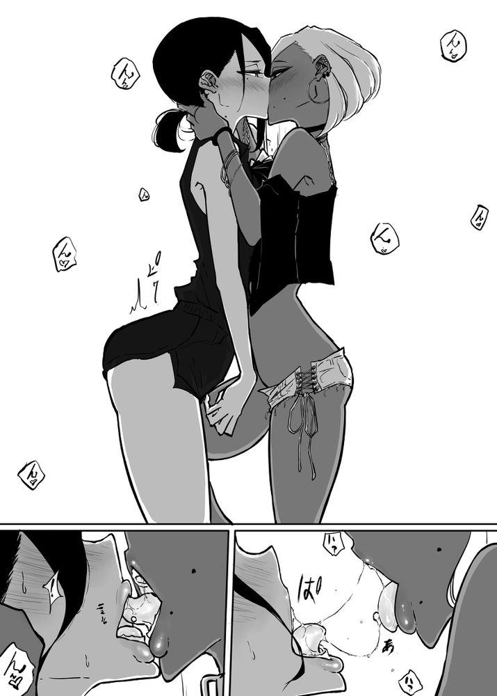 無料エロ漫画 【レズエロ漫画】真面目なスパルタ先生が教え子のビッチ黒ギャルにメスの悦びをわからせられちゃう…【スパルタ先生が教え子のビッチギャルにエッチな事される話2／Sky Dogma】 FANZA