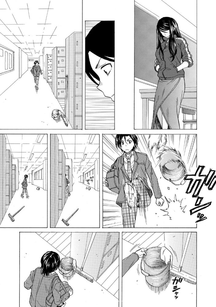 無料エロ漫画 【青春エロ漫画】保健室で女子のおっぱい触っちゃって…それから二人ともエスカレートして初体験【泣いてる僕と笑う君／楓牙】 FANZA