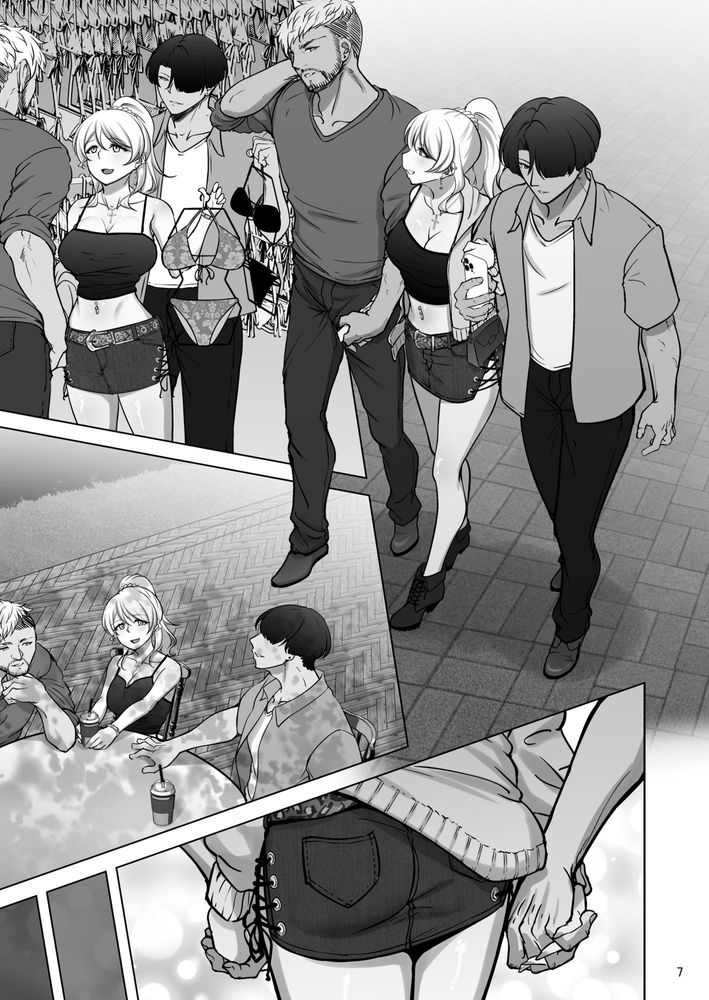 無料エロ漫画 【ラブライブエロ漫画】JDデビューの絵里ちゃんはアナルプラグを付けたままイケメン二人とデートしてホテルで調教されて！？【絵里と希の情事録3／蕎麦部】 FANZA