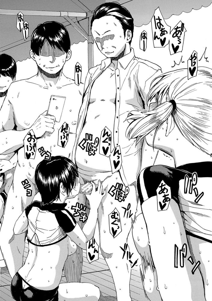 無料エロ漫画 【JK乱交エロ漫画】JKチームが勝ったら掛金倍額！負けたらJKチームと乱交！！ってどっちも勝ちじゃね？？【情交女子学園／千要よゆち】 FANZA