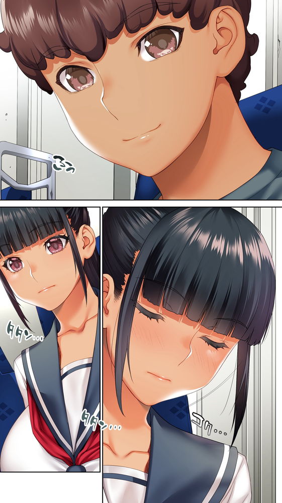 無料エロ漫画 【催眠エロ漫画】催眠術でJKを催眠！そして俺好みのエロJKへと調教して見せつけるようにビーチセックスｗｗｗ【褐色肌版 委員長の催眠海水浴／STUDIOふあん】 FANZA