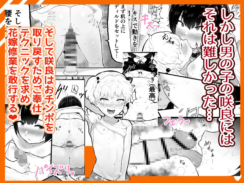 無料エロ漫画 【性器交換TSFエロ漫画】性器交換TSFで♂♀逆転したロリビッチは幼なじみのカラダをアクメさせまくりｗ【可愛いオスにはまんこをつけよ！2／アイリミアーシュ】 FANZA