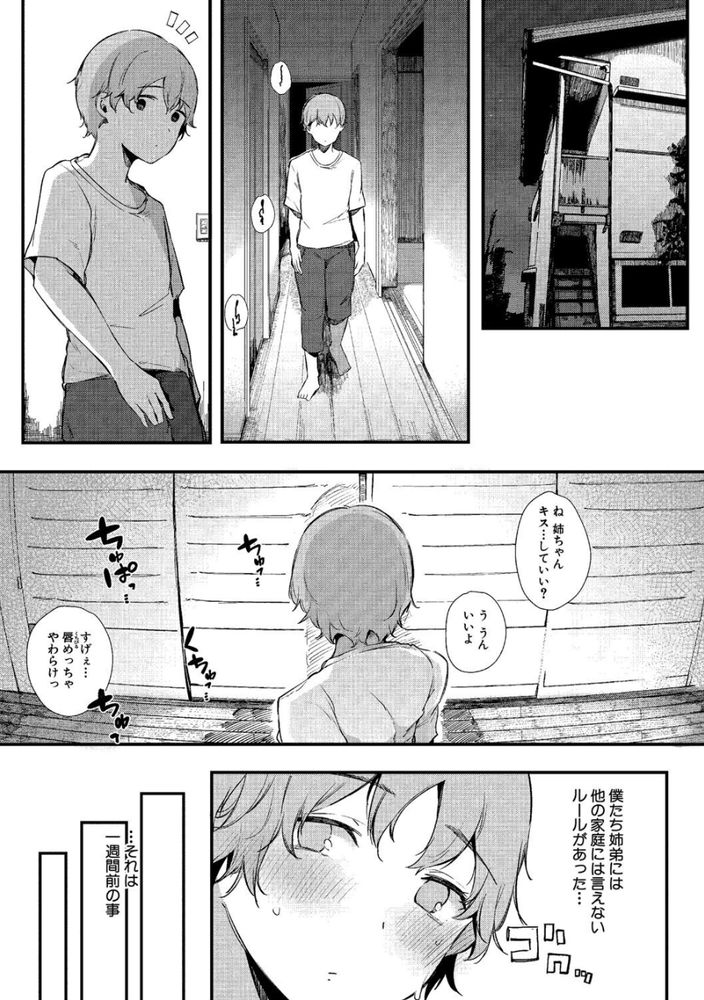 無料エロ漫画 【近親相姦エロ漫画】弟との秘密…それは弟たちと関係を持っていて逆ハーレムってこと【色事当番／桜湯ハル】 FANZA