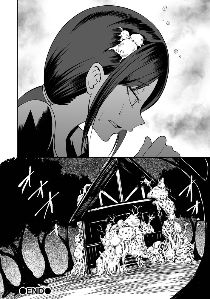 無料エロ漫画 【ゾンビパンデミック漫画】未知のキノコパンデミック発生！！身体からキノコ生えて幻覚みえてそして廃人に【NIGHT OF THE HELL FUNGUS／阪本KAFKA】 FANZA